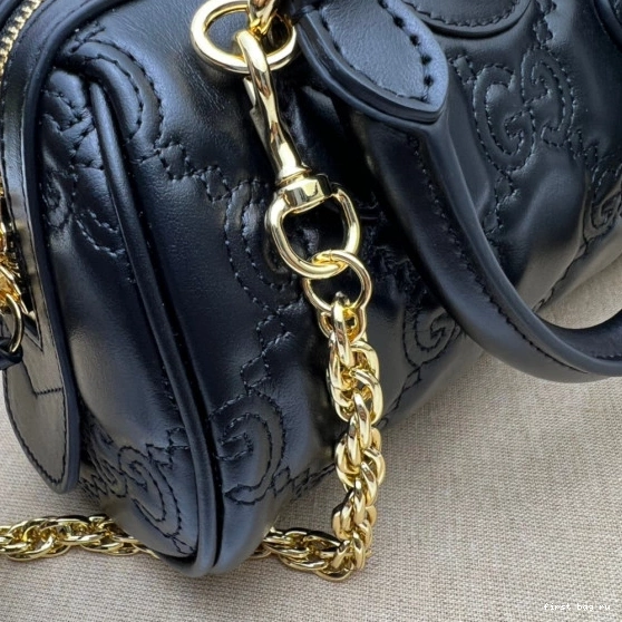 Firstbag ru top handle bag leather matelassé GUCCI GG 0719